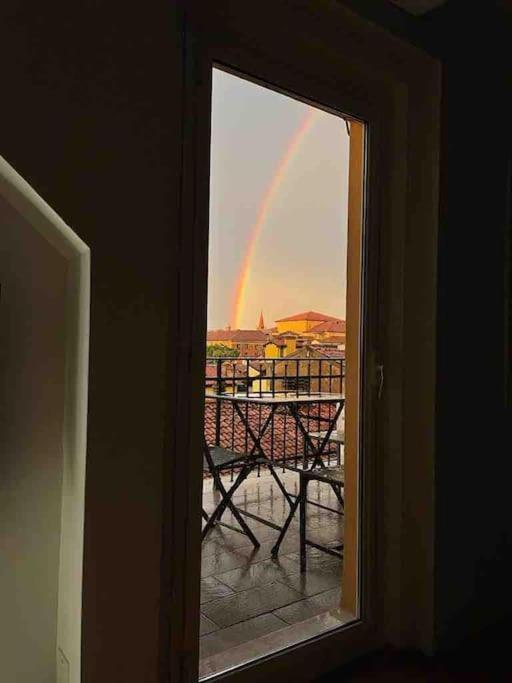 Romantic Attic Room With Panoramic View Bologna Buitenkant foto