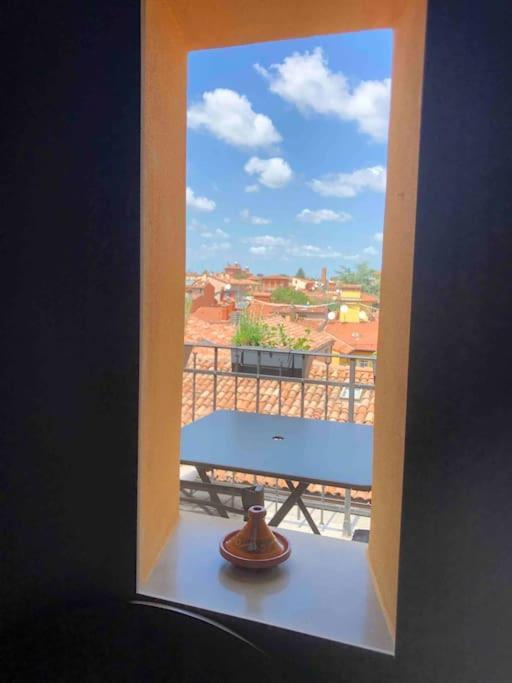 Romantic Attic Room With Panoramic View Bologna Buitenkant foto